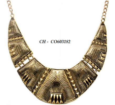 COLAR GODS DOURADO VELHO