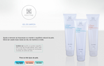 GEL DE LIPEZA FACIAL ROUTINE HINODE 150g