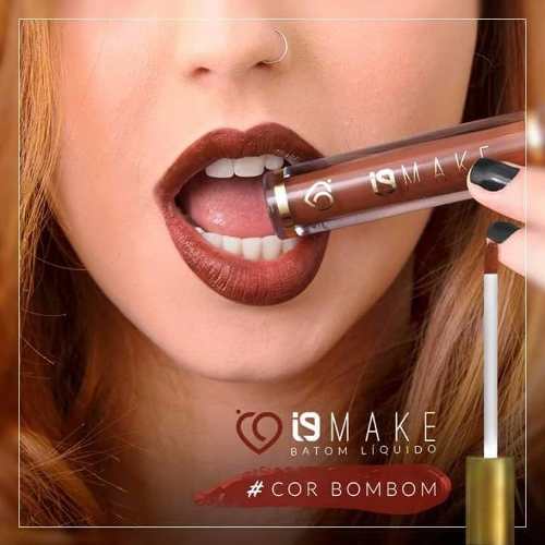Batom Liquido Matte Bombom i9Make
