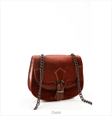 Bolsa Transversal em Veludo