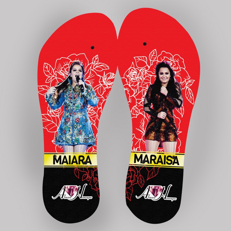 Chinelo Exclusivo Maiara & Maraisa