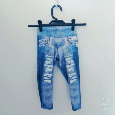 Calça leg jeans 1 2 3