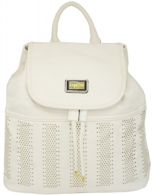 Mochila Premium Corte a Laser BRANCO