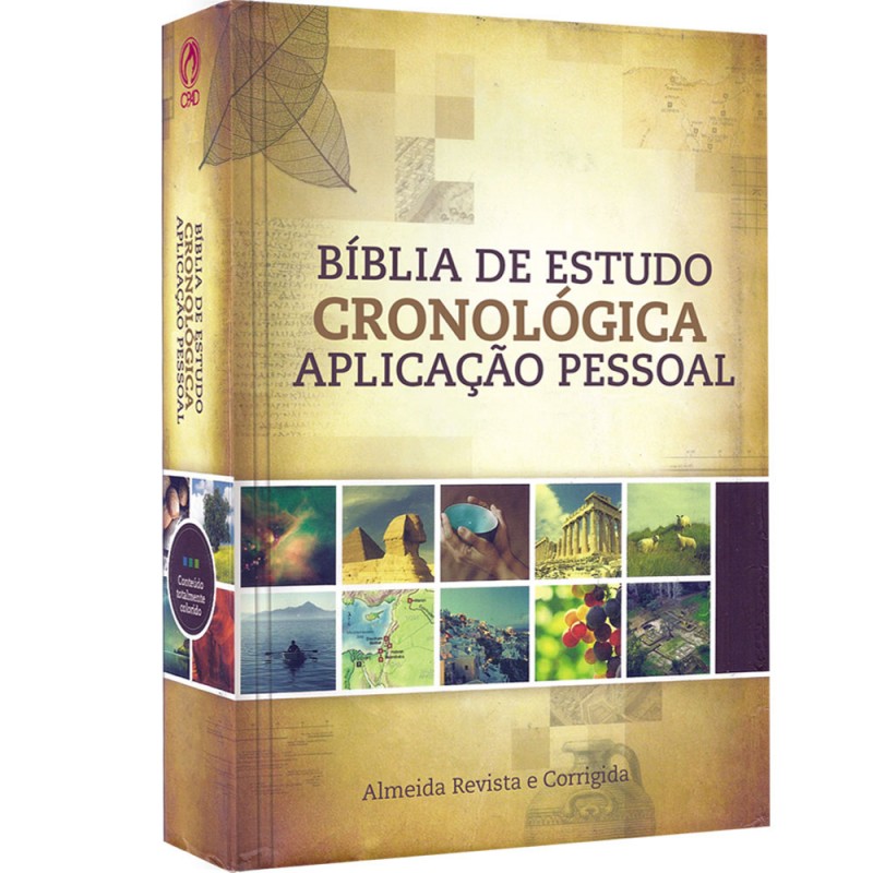Bíblia de Estudo Cronológica Aplicação Pessoal