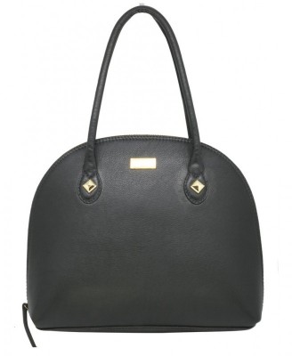 Bolsa Meia Lua em Couro legítimo  PRETO