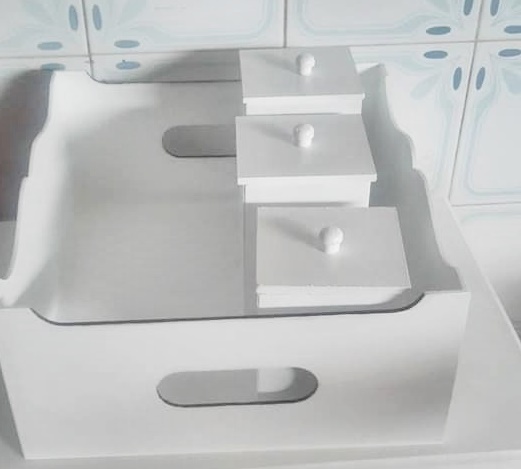 Mdf  Kit Bebe 4 Peças