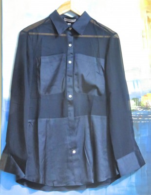 Camisa Azul Marinho (VB9040)