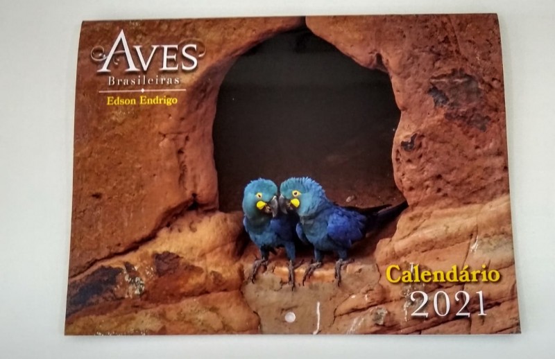 CALENDÁRIO 2021 AVES BRASILEIRAS