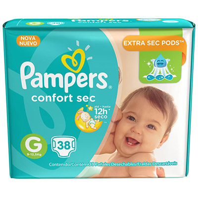 Total Confort Sec - Pampers - G