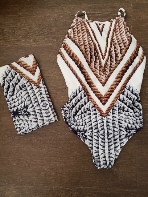 Conjunto Juquei Branco/corda