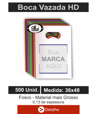 BV 36x48x0,13 HD 500 unid.