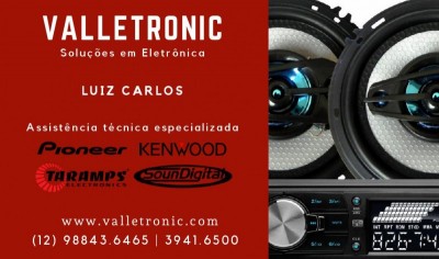 Manutenção em equipamentos de som automotivo, residencial e profissional.