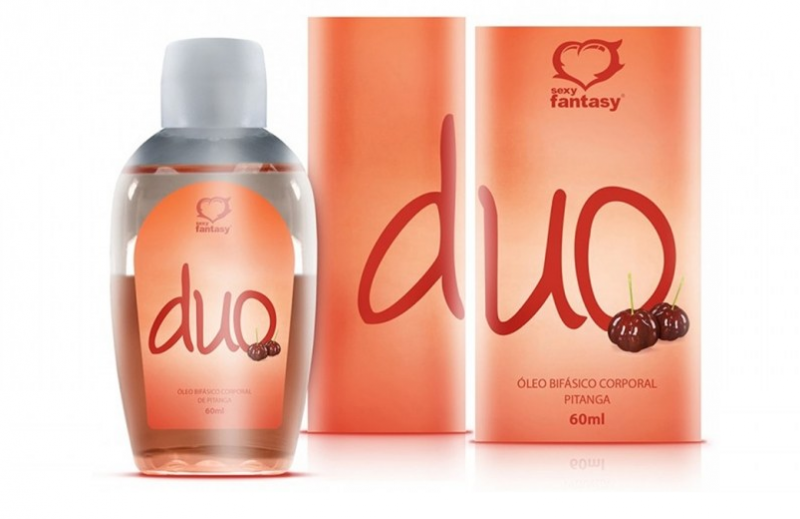 Óleo Corporal Para Massagem Duo 60ml - Sexy Fantasy