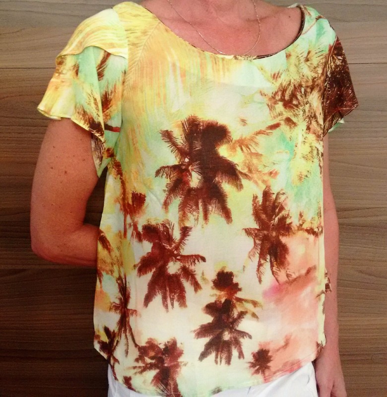 Blusa de Manga Curta