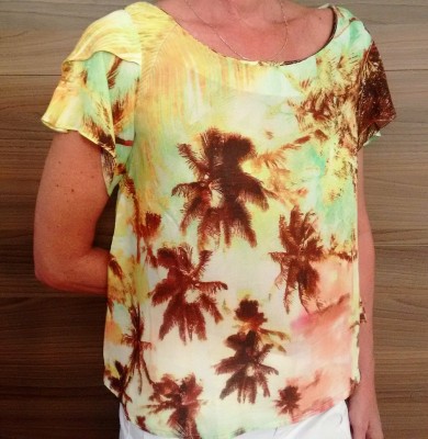 Blusa de Manga Curta