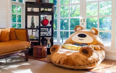 Puff gigante Formato de  Animais  Encantados