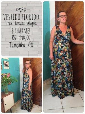 Vestido Florido GG