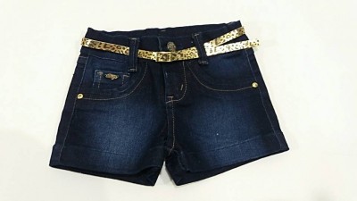 SHORTS JEANS C/CINTO TIGRADO COD 65105