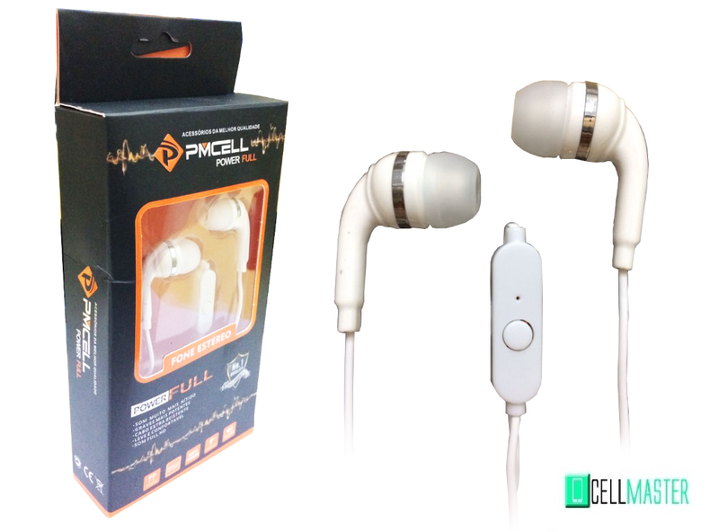 FONE DE OUVIDO ALTA QUALIDADE PMCELL POWER FULL