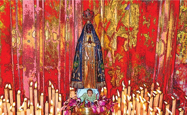 300 Velas - Vermelho (100 x 61,8 cm)