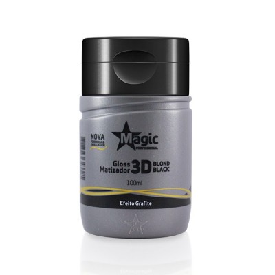 Gloss Matizador 3D Blond Black - 100ml