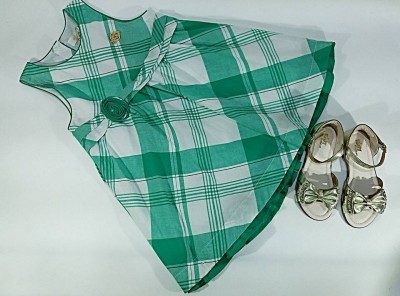 VESTIDO XADREZ VERMELHO E VERDE COD 50844
