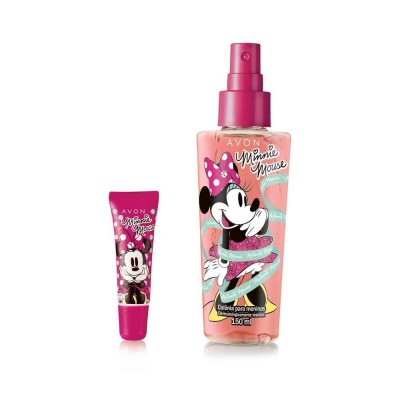 Colônia E Brilho Minnie Presente Infantil Avon