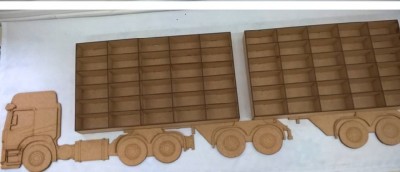 Bitrem para 60 carrinhos Hot Wheels