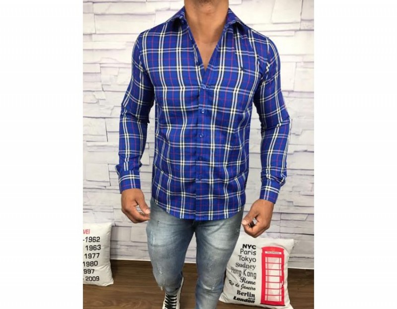 CAMISA XADREZ BURBERRY