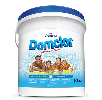 Cloro granulado 10kg Domclor