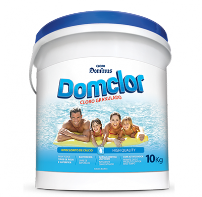 Cloro granulado 10kg Domclor