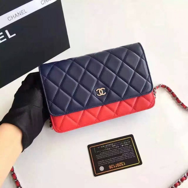 Chanel Woc 19cm Bicolor