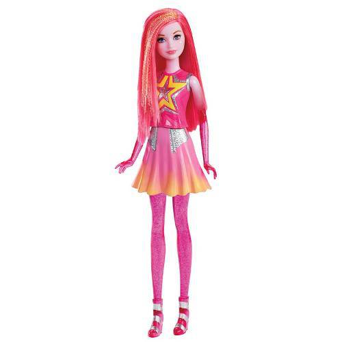 BARBIE AVENTURA NAS ESTRELAS BONECA VESTIDO GALACTICO MATTEL DLT25