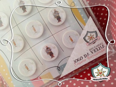 Jogo da Velha Imantado - Davi X Golias