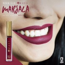 Batom Liquido Matte Marsala i9Make