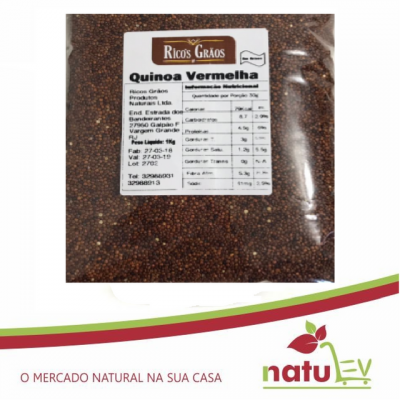 Quinoa em Grão Vermelha 1Kg
