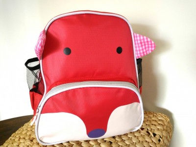 MOCHILA INFANTIL ANIMAIS ZOO BICHO RAPOSA