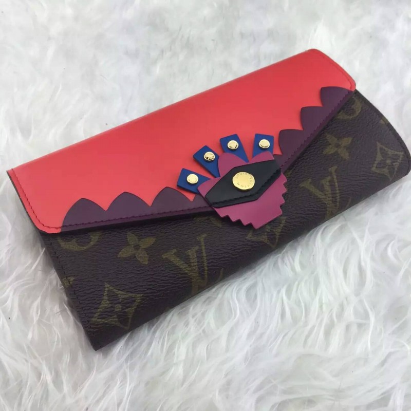Carteira Lv Pallas Monogram Estampa 19cm