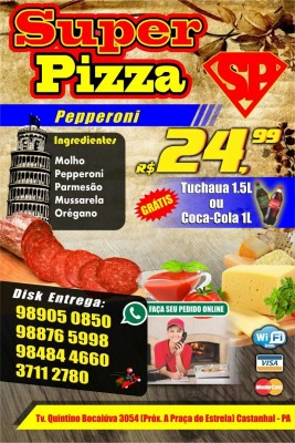 Pizza de peperone