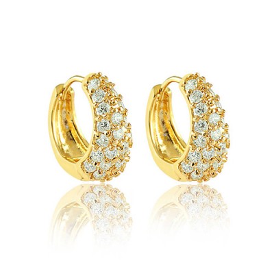 ARGOLA ZIRCONIA DOURADA-2710
