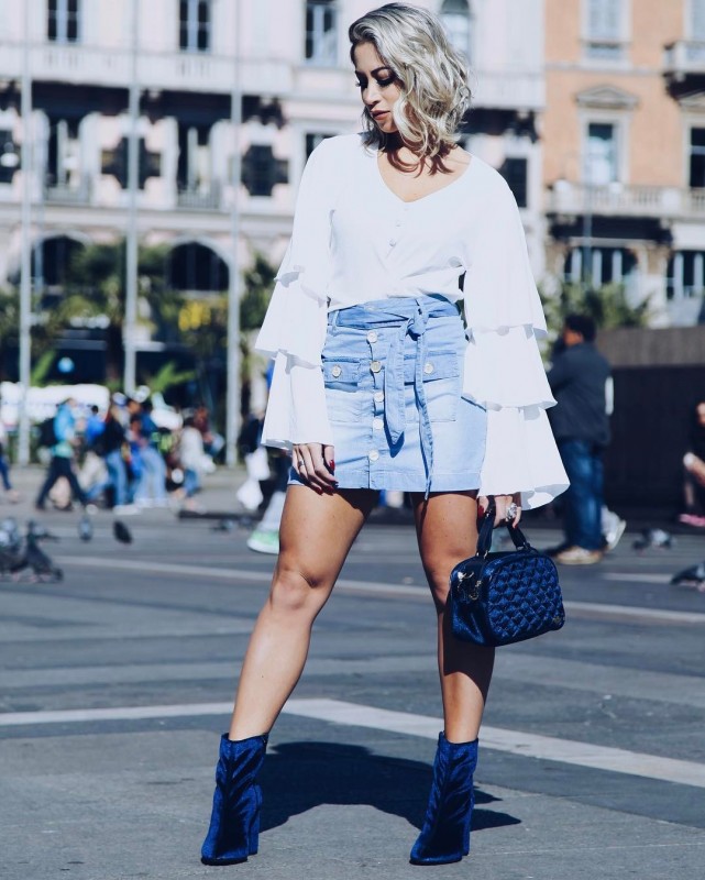 Blusa cropped Maclagen