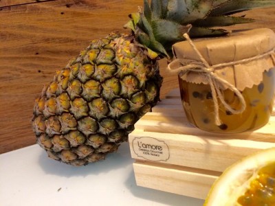 GELEIA DE ABACAXI COM MARACUJA (150g)