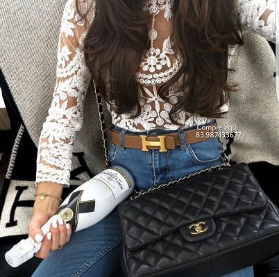 Cinto Hermes Caramelo Double