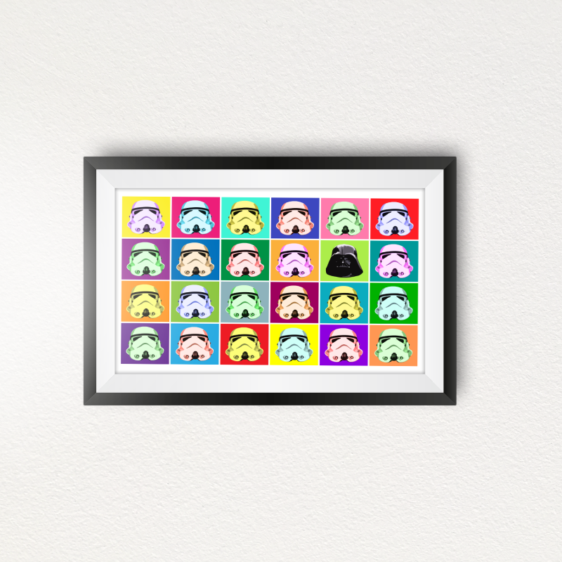 Quadro Decorativo Star Wars