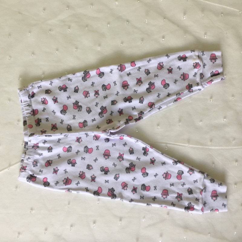 Calça menina - Tam 0  a 3M