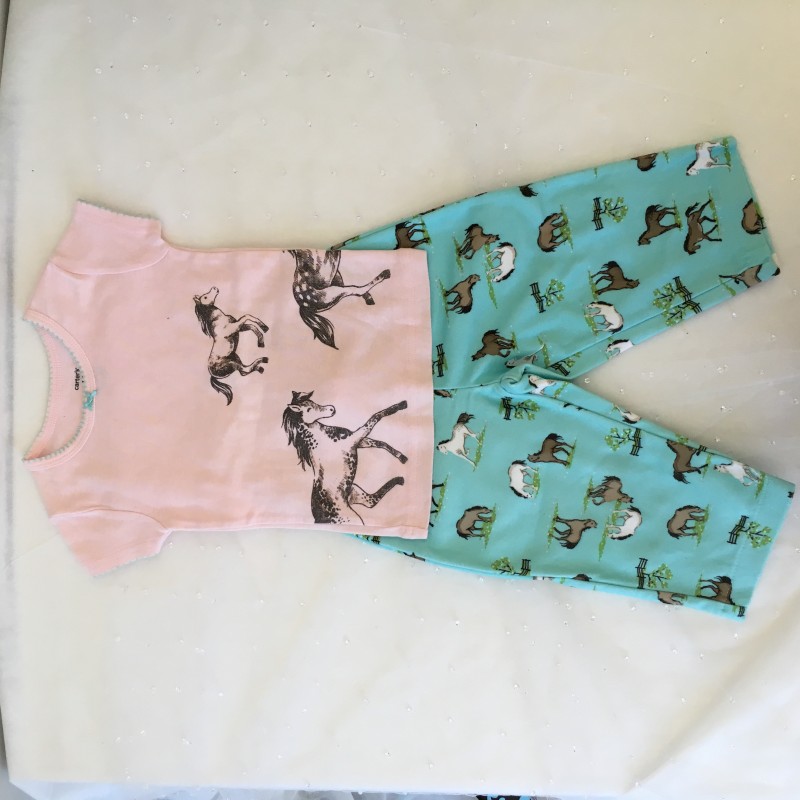 Pijama Cavalinho - Tam 12M