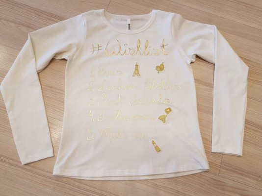 Blusa Arte Escrita ML