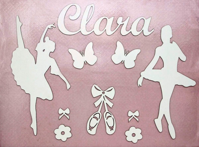 PAINEL DECORATIVO - BAILARINA