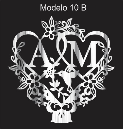 Topo de Bolo - Modelo 10B (leia descrição do produto)