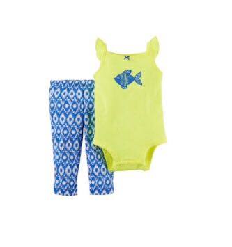 Conjunto menina Carters tamanho 3 meses